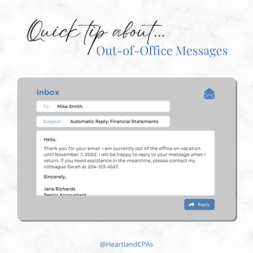 Out-Of-Office-Messages